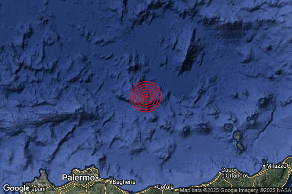 Terremoto 15:35:13 M2.3 epicentro “Tirreno Meridionale (MARE)” Terremoto 15:35:13 M2.3 epicentro “Tirreno Meridionale (MARE)”
