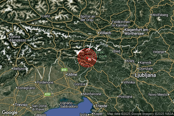 Terremoto 15:40:56 M3.0 epicentro “Confine Italia-Slovenia (SLOVENIA)” Terremoto 15:40:56 M3.0 epicentro “Confine Italia-Slovenia (SLOVENIA)”