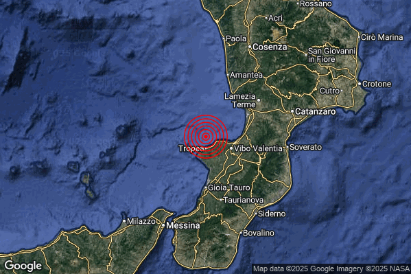 Terremoto 17:12:26 M2.0 epicentro “Costa Calabra sud-occidentale (Catanzaro Vibo Valentia Reggio di Calabria)” Terremoto 17:12:26 M2.0 epicentro “Costa Calabra sud-occidentale (Catanzaro Vibo Valentia Reggio di Calabria)”