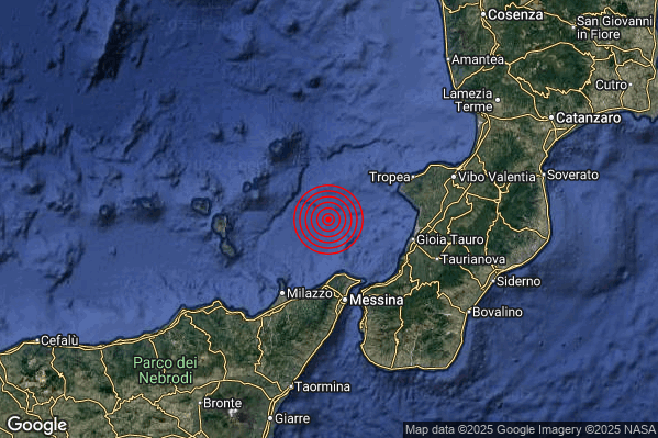 Terremoto 19:29:12 M2.0 epicentro “Tirreno Meridionale (MARE)” Terremoto 19:29:12 M2.0 epicentro “Tirreno Meridionale (MARE)”