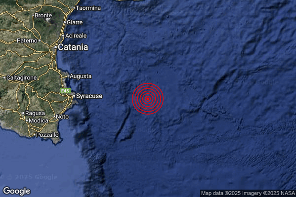 Terremoto 20:55:59 M2.7 epicentro “Mar Ionio Meridionale (MARE)” Terremoto 20:55:59 M2.7 epicentro “Mar Ionio Meridionale (MARE)”