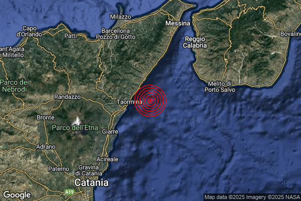 Terremoto 17:59:27 M2.0 epicentro “Stretto di Messina (Reggio di Calabria Messina)” Terremoto 17:59:27 M2.0 epicentro “Stretto di Messina (Reggio di Calabria Messina)”