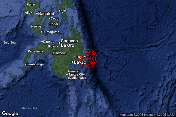 Terremoto 03:43:57 M7.4 epicentro “Philippines [Sea]”
