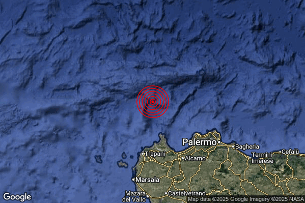 Terremoto 17:36:37 M2.2 epicentro “Tirreno Meridionale (MARE)” Terremoto 17:36:37 M2.2 epicentro “Tirreno Meridionale (MARE)”