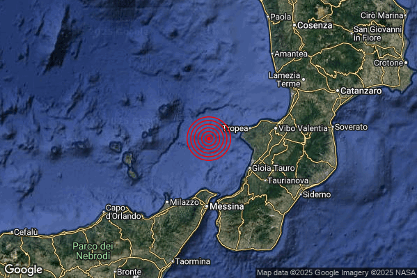 Terremoto 04:40:36 M2.4 epicentro “Tirreno Meridionale (MARE)” Terremoto 04:40:36 M2.4 epicentro “Tirreno Meridionale (MARE)”
