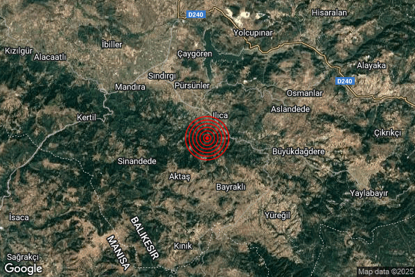 Terremoto 08:10:04 M4.8 epicentro “Turkey” Terremoto 08:10:04 M4.8 epicentro “Turkey”