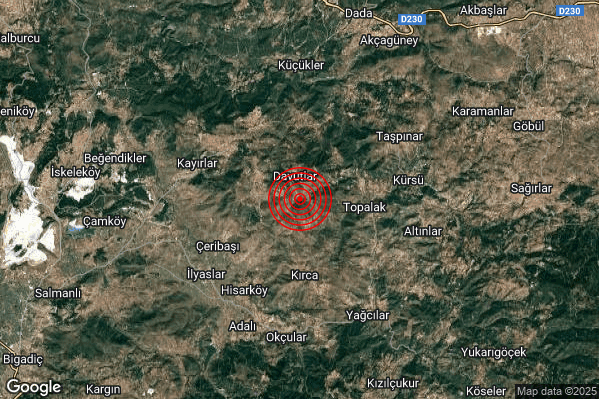 Terremoto 08:54:17 M4.7 epicentro “Turkey” Terremoto 08:54:17 M4.7 epicentro “Turkey”