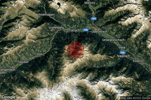 Terremoto 10:23:30 M2.6 epicentro “Austria (AUSTRIA)” Terremoto 10:23:30 M2.6 epicentro “Austria (AUSTRIA)”
