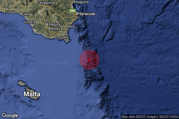 Terremoto 08:49:18 M2.6 epicentro “Mar Ionio Meridionale (MARE)”