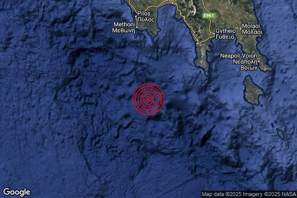 Terremoto 05:47:50 M4.7 epicentro “Mar Ionio Meridionale (MARE)”