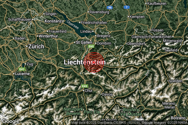 Terremoto 16:11:41 M2.3 epicentro “Confine Austria-Svizzera (AUSTRIA SVIZZERA)” Terremoto 16:11:41 M2.3 epicentro “Confine Austria-Svizzera (AUSTRIA SVIZZERA)”