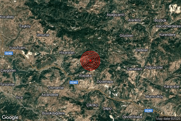 Terremoto 08:06:16 M4.5 epicentro “Turkey” Terremoto 08:06:16 M4.5 epicentro “Turkey”