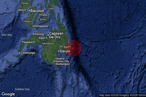 Terremoto 04:03:02 M6.5 epicentro “Philippines [Sea]”