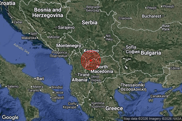 Terremoto 22:05:30 M5.1 epicentro “Macedonia [Land]”