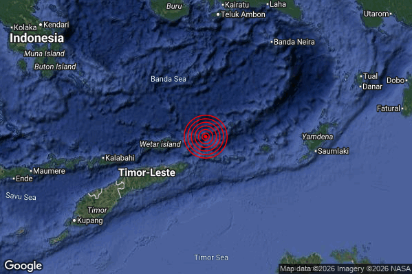 Terremoto 19:38:34 M6.0 epicentro “Indonesia [Sea]”
