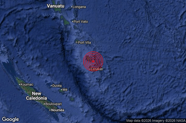 Terremoto 01:22:14 M5.6 epicentro “Vanuatu Islands [Sea: Vanuatu]”