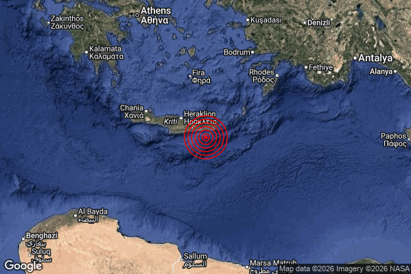 Terremoto 09:04:41 M4.7 epicentro “Crete Greece [Sea: Greece]”