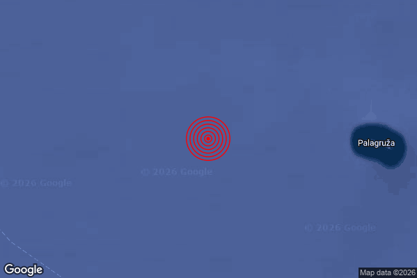 Terremoto 02:54:24 M2.7 epicentro “Adriatico Centrale [Mare]”