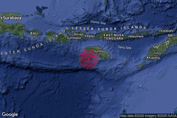Terremoto 08:44:50 M5.9 epicentro “Indonesia [Sea]”