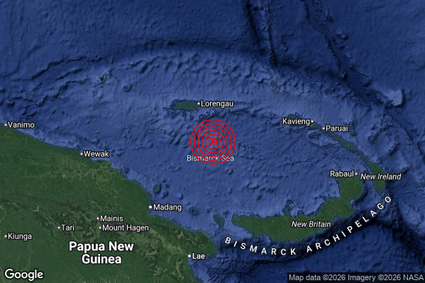 Terremoto 12:08:27 M5.8 epicentro “Papua New Guinea [Sea]”