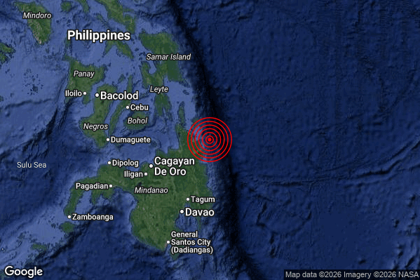 Terremoto 18:48:44 M5.5 epicentro “Philippines [Sea]”