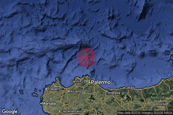 Terremoto 22:02:07 M2.7 epicentro “Costa Siciliana centro-settentrionale (Palermo)” Terremoto 22:02:07 M2.7 epicentro “Costa Siciliana centro-settentrionale (Palermo)”