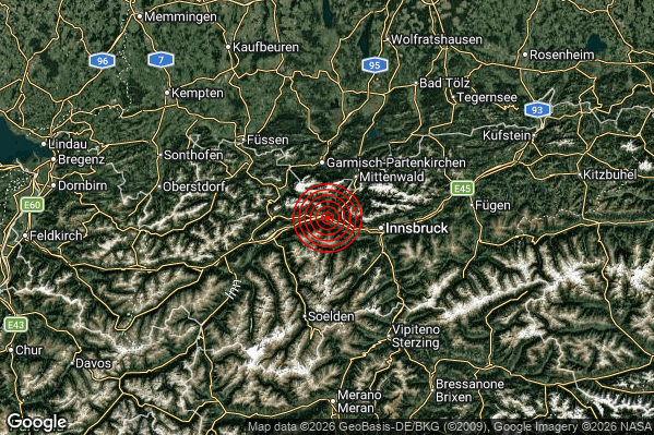 Terremoto 21:19:37 M2.0 epicentro “Confine Austria-Germania (AUSTRIA GERMANIA)” Terremoto 21:19:37 M2.0 epicentro “Confine Austria-Germania (AUSTRIA GERMANIA)”