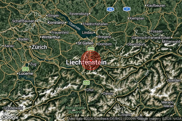 Terremoto 18:33:49 M2.2 epicentro “Confine Austria-Svizzera (AUSTRIA SVIZZERA)” Terremoto 18:33:49 M2.2 epicentro “Confine Austria-Svizzera (AUSTRIA SVIZZERA)”