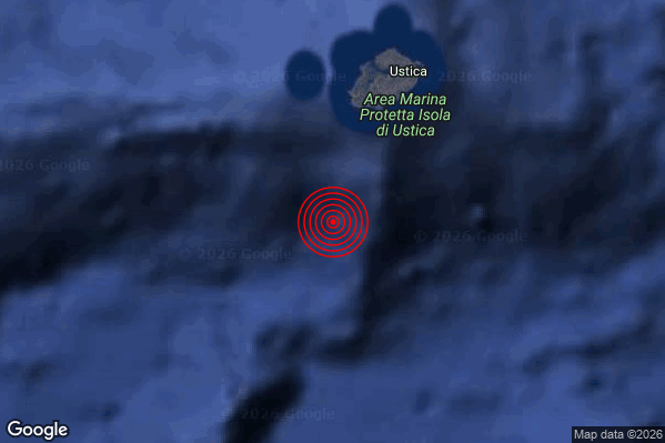 Terremoto 05:45:02 M2.9 epicentro “Tirreno Meridionale [Mare]”