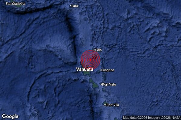 Terremoto 05:20:22 M6.0 epicentro “Vanuatu Islands [Sea: Vanuatu]”