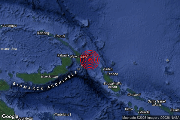 Terremoto 16:12:09 M5.5 epicentro “Papua New Guinea [Sea]”
