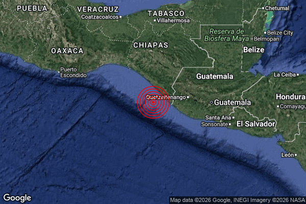 Terremoto 04:56:42 M5.6 epicentro “Near coast of Chiapas Mexico [Sea: Mexico]”