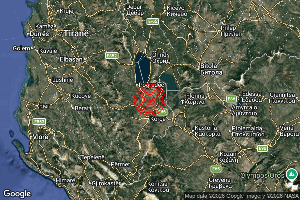 Terremoto 05:40:55 M3.9 epicentro “Confine Grecia-Albania (GRECIA ALBANIA)” Terremoto 05:40:55 M3.9 epicentro “Confine Grecia-Albania (GRECIA ALBANIA)”